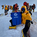Marc Baumgartner au sommet de l'Everest